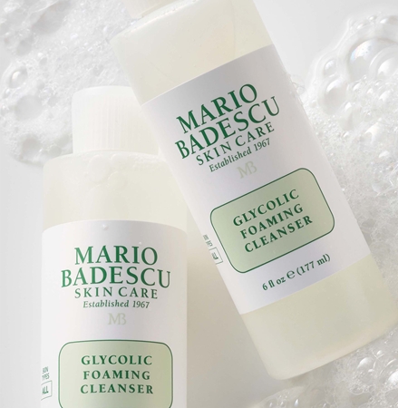 Mario Badescu Glycolic Foaming Cleanser čiastiaci penivý gél pre obnovu povrchu pleti