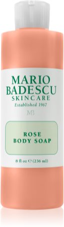 Mario Badescu Rose Body Soap gel de dus energizant cu ulei de trandafir
