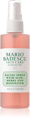 Mario Badescu Facial Spray with Aloe, Herbs and Rosewater tonizująca mgiełka do twarzy do rozjaśnienia i nawilżenia