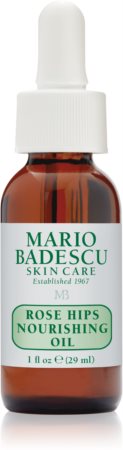 Mario Badescu Rose Hips Nourishing Oil sérum de óleo antioxidante para rosto com óleo de baga de roseira brava