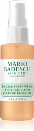 Mario Badescu Facial Spray with Aloe, Sage and Orange Blossom bruma facial hidratante e  energizante