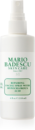 Mario Badescu Repairing Facial Spray With Hypochlorous Acid Restorative Skin Spray with soothing effect