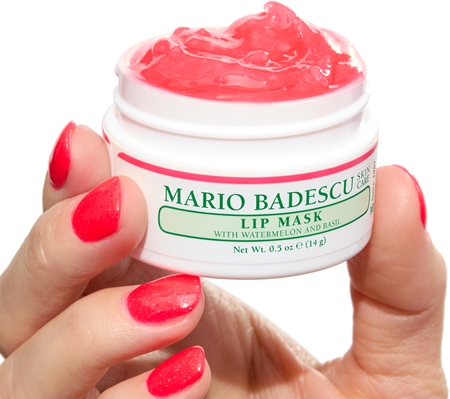 Mario Badescu Lip Mask with Watermelon and Basil kosteuttava huulinaamio
