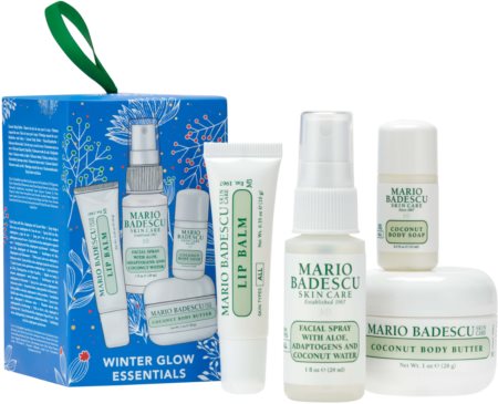 Mario Badescu Winter Glow Essentials lahjasetti (Ravitsevan Ja Kosteuttavan Vaikutuksen Kanssa)