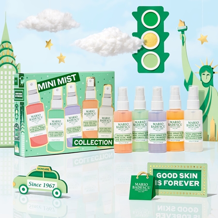 Mario Badescu Mini Mist Collection σετ δώρου για λαμπρότητα και ενυδάτωση