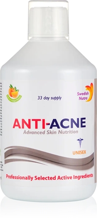 Swedish Nutra Anti-Acne băutură pentru un ten curat și sănătos