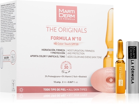 MartiDerm Essentials Formula 10 sérum protetor em ampolas