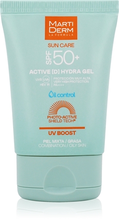 MartiDerm Sun Care Active D Hydra Gel gel-crème solaire visage