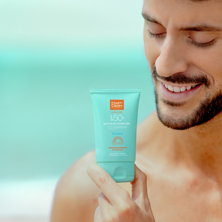 MartiDerm Sun Care Active D Hydra Gel gel-crème solaire visage