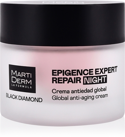 MartiDerm Black Diamond Epigence Expert Repair Night protivráskový noční krém plnitelný