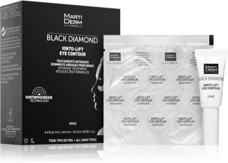 MartiDerm Black Diamond Ionto Lift Intensīva kopšana (pret grumbiņām acu zonā)