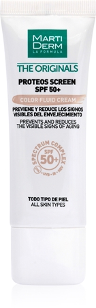 MartiDerm The Originals Proteos Screen zabarvený ultralehký fluid SPF 50+