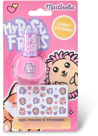 Martinelia My Best Friends Nail Polish & Stickers sada (pre deti)