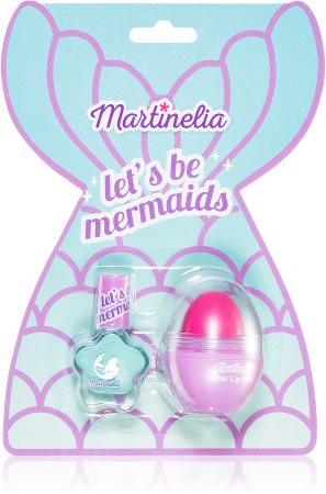 Martinelia Let´s be Mermaid Nail & Lip Balm lahjasetti (lapsille)