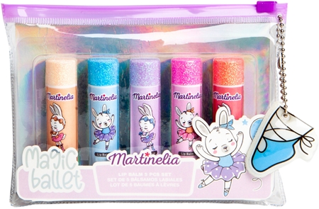 Martinelia Magic Ballet Lip Balm Set kit de gloss avec étui