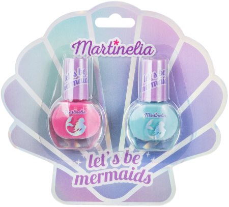 Martinelia Let´s be Mermaid Nail Duo set di smalti per unghie per bambini