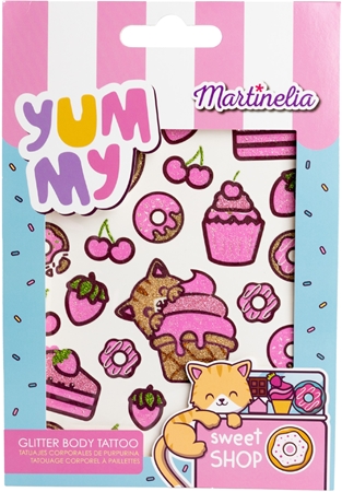 Martinelia Yummy Glitter Body Tatto tatuaggio per bambini