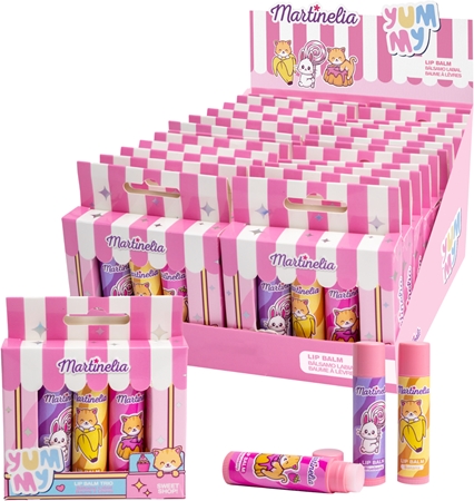 Martinelia Yummy Lip Balm Trio balsam do ust dla dzieci