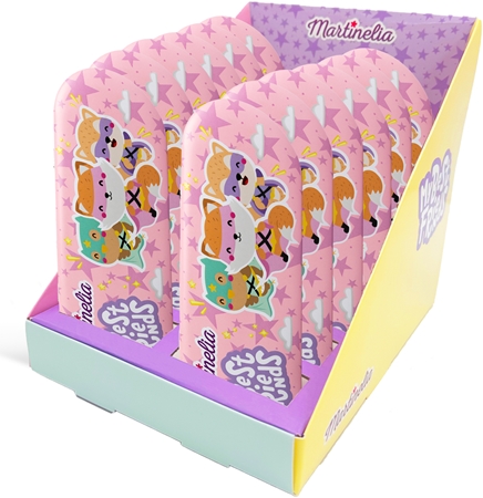 Martinelia My Best Friends Eyes & Lips Tin Box conjunto para crianças 3+