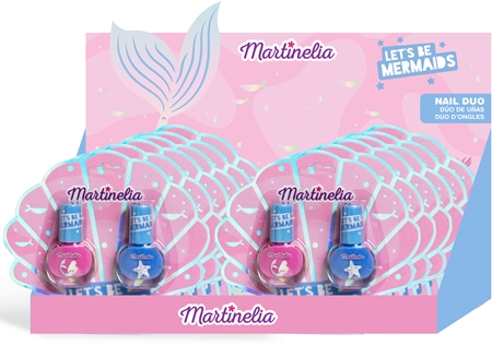 Martinelia Let´s be Mermaid Nail Duo sada laků na nehty pro děti