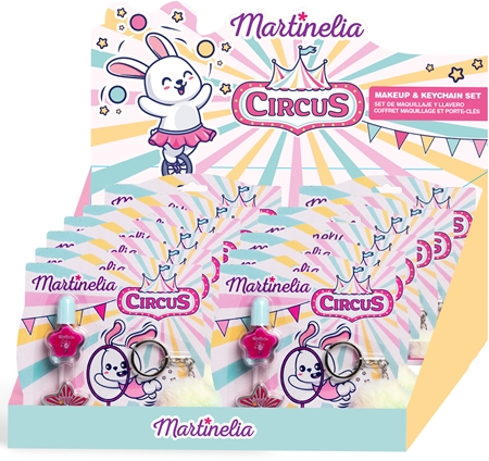 Martinelia Circus Makeup & Keychain setti lapsille 3+