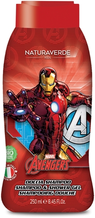 Marvel Avengers Ironman Shampoo and Shower Gel σαμπουάν και αφρόλουτρο 2 σε 1 για παιδιά