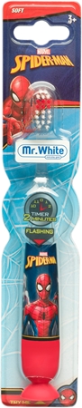 Marvel Spiderman Flashing Toothbrush spazzolino da denti soft
