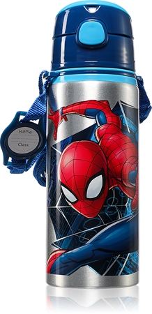 Marvel Spiderman Aluminium Water Bottle With Strap kids’ bottle