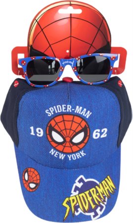 Marvel Spiderman Sunglasses lahjasetti lapsille