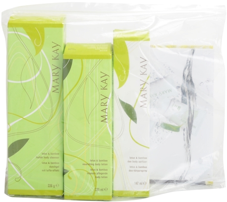 Mary Kay Body set Lotus a bamboo Cosmetic Set I.