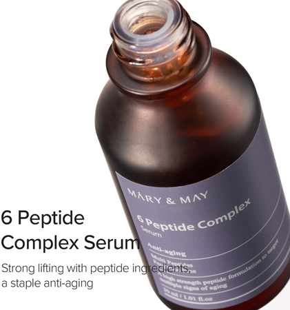Mary&May 6 Peptide Complex intense regenerating serum with anti-ageing effect