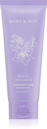 Mary&May White Collagen Cleansing Foam Cream Cleansing Foam with niacinamide