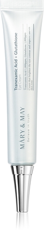 MARY & MAY Tranexamic Acid + Glutathione Eye Cream protivráskový oční krém redukující otoky a tmavé kruhy