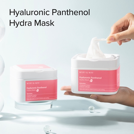 Mary&May Hyaluronic Panthenol Hydra Mask ensemble de masque en tissu pour une hydratation intense