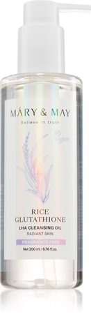 Mary&May Rice Glutathione LHA Cleansing Oil Gentle Cleansing Oil with an  exfoliating effect | notino.ie
