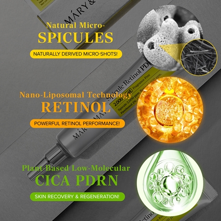 Mary&May Spicule Retinol PDRN Cream intensive Antifaltencreme mit beruhigender Wirkung