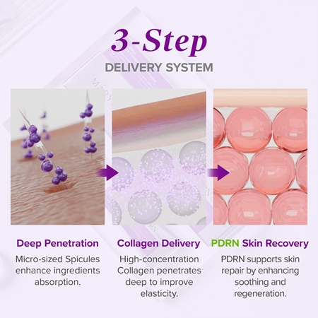 Mary&May Spicule Collagen PDRN Cream zjemňujúci a vyživujúci krém pre obnovu kožnej bariéry