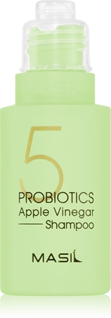 MASIL 5 Probiotics Apple Vinegar hloubkově čisticí šampon na vlasy a vlasovou pokožku