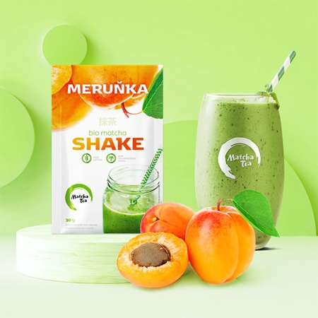 Matcha Tea Shake BIO prášok na prípravu nápoja s matchou