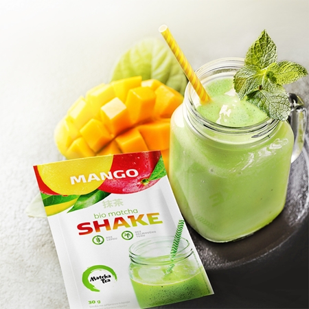 Matcha Tea Shake BIO prášok na prípravu nápoja s matchou