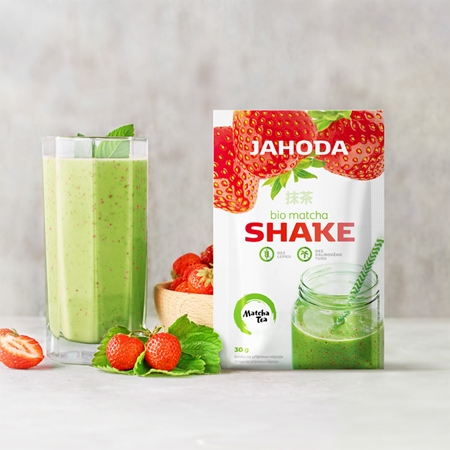 Matcha Tea Shake BIO prášok na prípravu nápoja s matchou