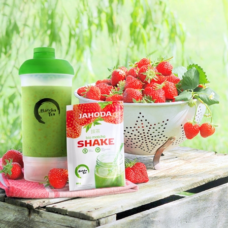 Matcha Tea Shake BIO prášok na prípravu nápoja s matchou