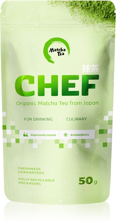 Matcha Tea Chef BIO порошок матча для приготування їжі та випікання