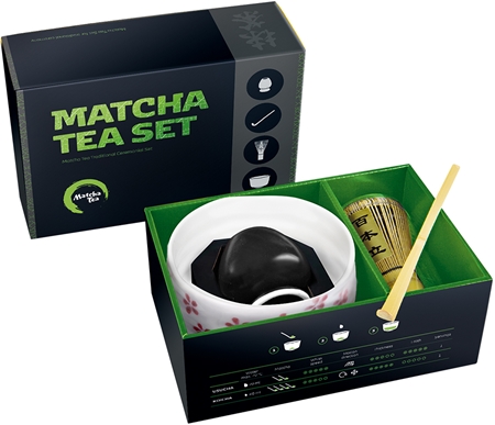 Matcha Tea Matcha Set Profi Isamu Gift Set for drink preparation