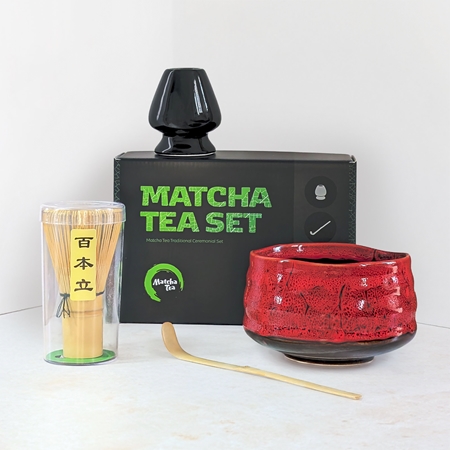 Matcha Tea Matcha Set Profi Kaito Gavesæt til tilberedelse af drikke