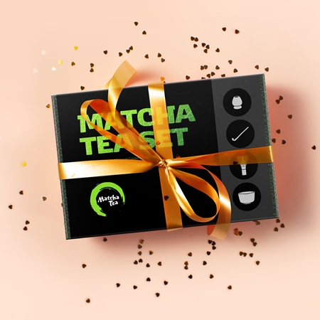Matcha Tea Matcha Set Profi Akeno Gift Set for drink preparation