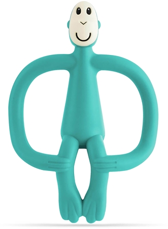 Matchstick Monkey Teething Toy and Gel Applicator gryzak ze szczoteczką 2 w 1