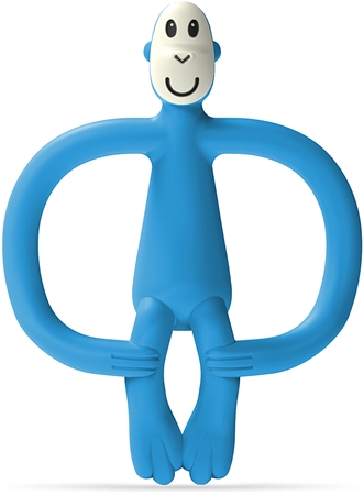 Matchstick Monkey Monkey Teether rágóka 2in1 kefével