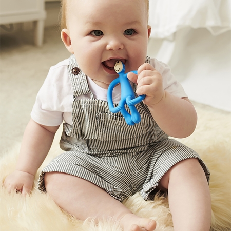 Matchstick Monkey Monkey Teether rágóka 2in1 kefével