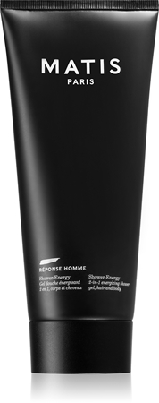 MATIS Paris Réponse Homme Shower-Energy Duschgel & Shampoo 2 in 1 für Herren